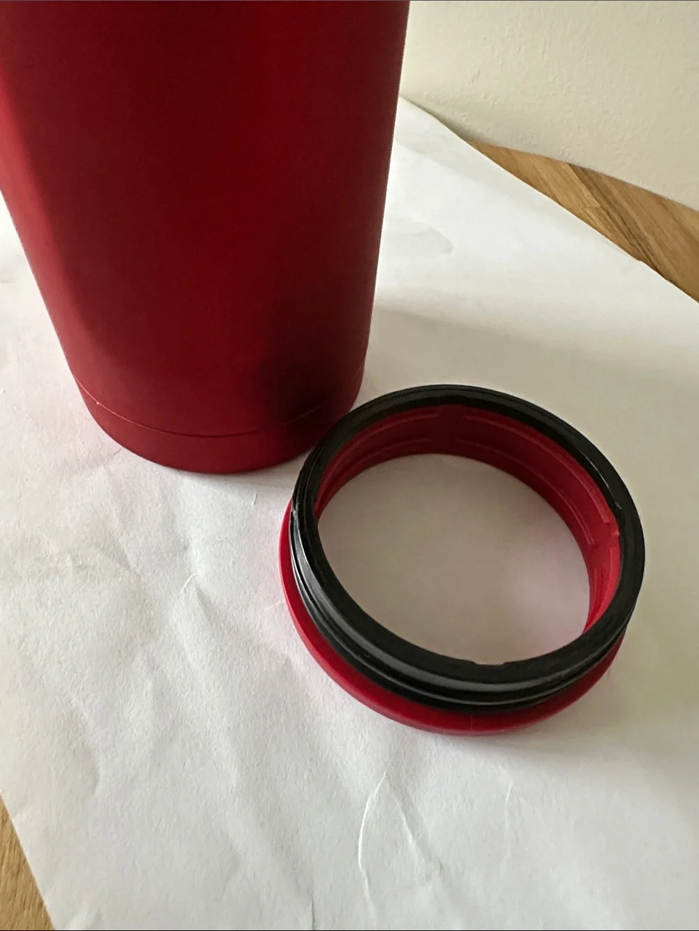 Brumate 12oz Hopsulator Slim Can Cooler in Red Velvet